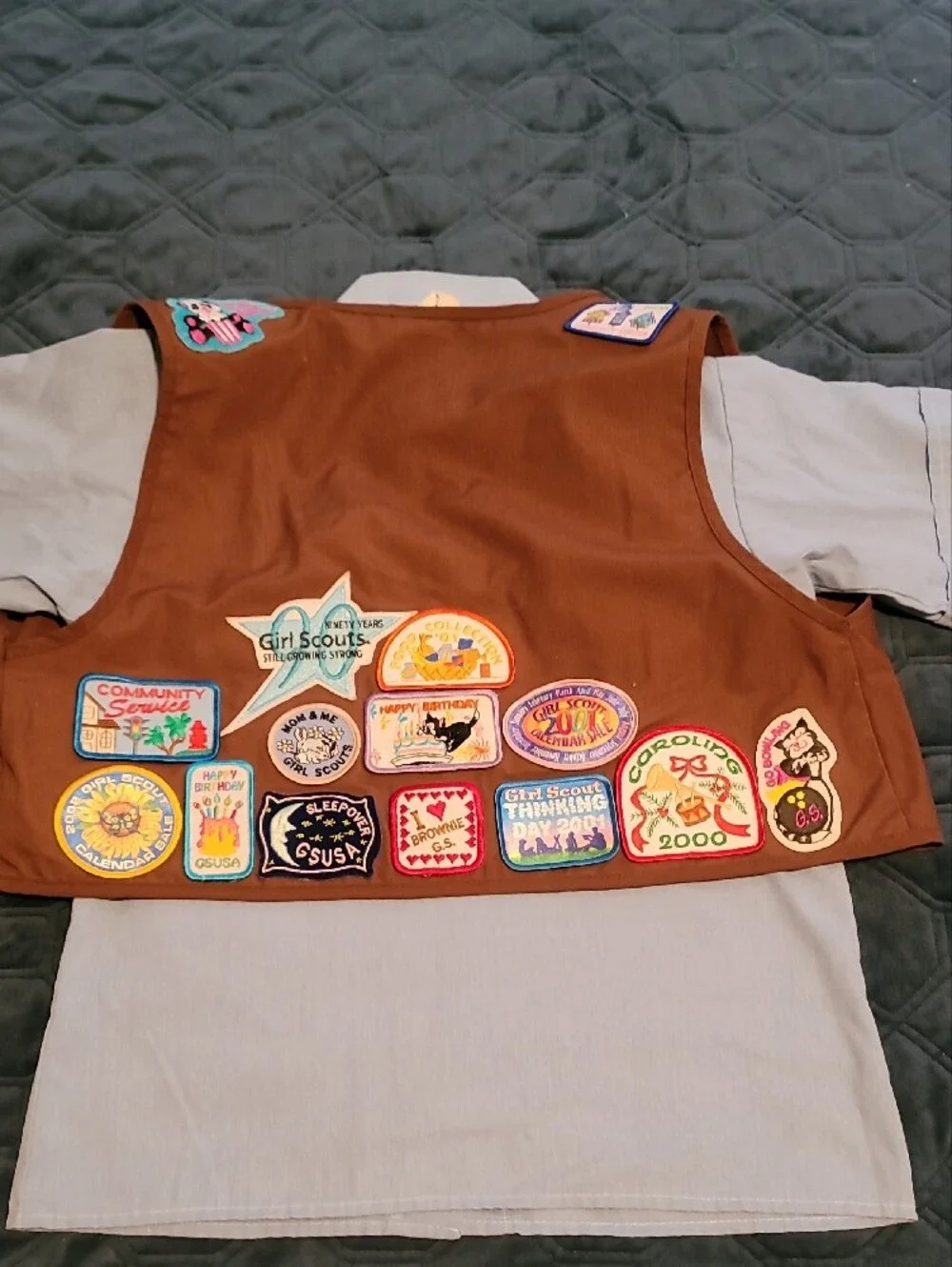 Girl Scouts authentic over